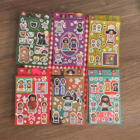 Waka Clay Wardrobe Stickers Journal Collage Abstract Ancient Style Characters Journal Phone Case Dec