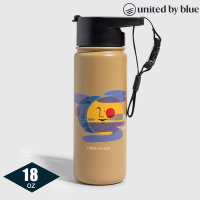 United by Blue 707-281 Travel Bottle 不鏽鋼保溫瓶(18oz/530ml) / 351-月亮-褐色