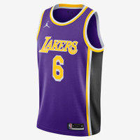 Nike Los Angeles Lakers Statement Edition 2020 男裝 球衣 籃球 湖人隊 針織 網布 紫【運動世界】CV9481-513