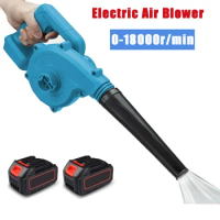 Electric Air Blower Leaf Computer Dust Collector Vacuum Cleaner Handheld Power Tool Cordless Blower For Makita 18V Battery