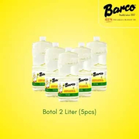 Promo!! Minyak Goreng Kelapa "Barco" Botol 2 Liter (5 Pcs)