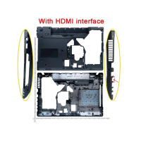 Vỏ CD, Mới Đẹp, Dành Cho Lenovo G570, G575, G575GX, G575AX, Nắp Ốp Đáy, Nắp Bàn Phím, Ốp Trên, Tương
