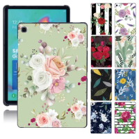 For Samsung Galaxy Tab A7 10.4 T500 Case Cover with Pencil Holder for Galaxy Tab S6 Lite P610 S5e T720 for A 9.7 T550 Back Hard