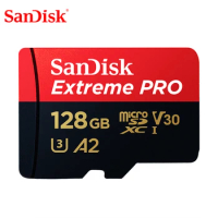 SanDiskExtreme Pro 256G 128GB 64GB 32GBmicroSDHC SDXC UHS-I Memory Card micro SD 512G TF Card 170MB/s Class10 U3 With 1T Adapter