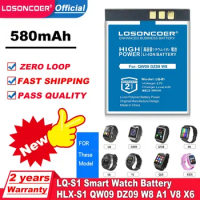 Watch Battery LQ-S1 For Smart Watches Fashion Meter QW09 DZ09 AB-S1 W8 T8 A1 V8 X6 HLX-S1 KSW-S6 RYX-NX9 SCX-M9-CE Batteries