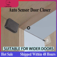 Automatic Sensor Close Door Bracket Closer Automatic Closer Door Stopper No Punching Automatic Door Closer 800g/1200g Tension