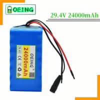 2021 NEWEST29.4V 7S4P 24000MAh 18650 Baterai Lithium dengan BMS 29.4V Listrik Sepeda Listrik Daya Cadangan Mobil