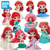 Bandai Disney The Little Mermaid Anime Qposket Character Ariel Glitterline Action Figure Doll Collec