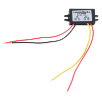 โมดูลจ่ายไฟรถยนต์ Step Down, 12V ถึง 3.7V 3A 11W, DC Converter, ใหม่