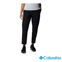 【Columbia 哥倫比亞 官方旗艦】女款- 長褲-黑色(UAK59690BK / 2022年秋冬)