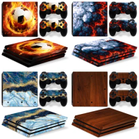 GAMEGENIXX PS4 Pro Skin Sticker Wonderful Design Removable Cover PVC Vinyl for PS4 Pro Console and 2 Controllers
