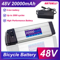 21700 Battery Pack New 48v 20ah Battery with 54.6v Charger Replacement Battery Motor 350W 500W 800W 1000W 48v Riding Battery
