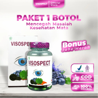 VISOSPECT - Paket 1 Botol Mata Sehat Bebas Kacamata Mata Minus kapsul  numata biogold  sehat madu  v