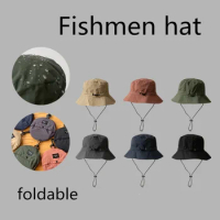 Fisherman Hat Women/Men Foldable Waterproof Summer Sun Anti-UV Protection Camping Hiking Mountaineering Caps Outdoor Hat