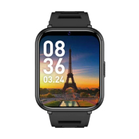 4G LTE Smart Watch Upgrade DM20 LEMFO LEM10 4GB 64GB 2.08 Inch Android 9 HD Camera GPS WiFi Sport Fitness Tracker Men Smartwatch