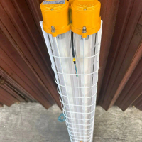 PREMIUM kap lampu TL Led T8 explosion proof 1X18W 2x18W panjang 120CM include lampu / kap TL T8 led 