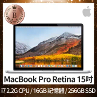 【Apple 蘋果】『C級福利品』MacBook Pro Retina 15吋 i7 2.2G 處理器 16G 記憶體 256GB SSD(2015)