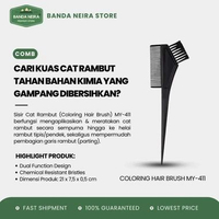 Coloring Hair Brush MY-411 / Sisir Cat Rambut / Kuas Cat Rambut