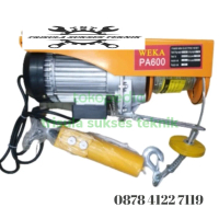Katrol Listrik / Mini Electric Wire Rope Hoist - 400Kg