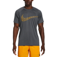 Nike Jdi Swoosh [NESSC660-018] 男 短袖 防曬衣 T恤 抗UV 速乾 運動 海邊 灰