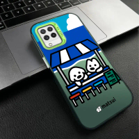 เคสโทรศัพท์, สำหรับ Samsung A22, A22 4G, M32 4G, M22, F22 4G, กึ่งร้านค้า, โปร่งใส, บางเฉียบ, ฝ้า, เ