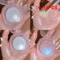 1~15PCS Gel Glitter Mashed Potato Fairy Diamond Highlighter Body Glitter Face Brighten Natural Contour Shimmer Makeup Gel