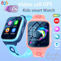 2024 New 4G Kids Smart Watch Camera SOS Waterproof GPS WIFI Video Call Monitor Tracker Location LBS Smartwatch Children Watch