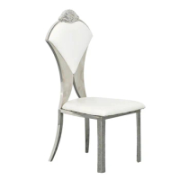 Event Rental Furniture Silver Back Stainless Steel Event Wedding Chairs