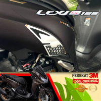garnish Cover Footstep motor New Lexi LX 155 2024 Aksesoris Motor Yamaha Lexi 2024