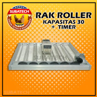 Paket Pemutar Otomatis Rak Roller kap. 30 untuk Mesin Tetas Telur