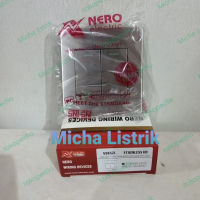 Saklar Seri / Double Nero Stanlies V8 / saklar 2 gang stanlies V8