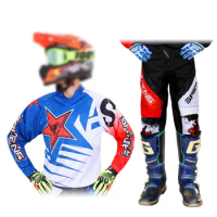 motocross gear set for kids Size 20 22 24 26 28 Dirt Bike boy girl Off-road racing suit Jersey Pant Youth children MX ATV