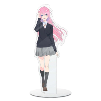 Stand akrilik figure anime\tMIYAKO SHIKIMORI \tstandee 20cm - \tKAWAII DAKE JA NAI\tMaterial Akrilik