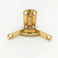 High Quality 500PCS 32X30mm Gold Jewelry Gift Wine Cases Watch Box Hinges Wood Lid 100° Support Hinges Display