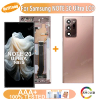 Amoled Note 20 Ultra N985 Display LCD For Samsung Galaxy Note 20 Ultra 5g N986 LCD Touch Screen Digi