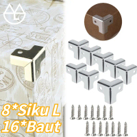 8 Siku L+16 Screws 2.7cm Siku Kotak Hardcase Siku Cover Hardcase Siku Box Kotak Stainless Steel Peli