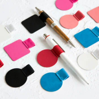 Creative Moleskine Notebook Accessories Self-adhesive Leather Pen Clip Straps This Rubber Pen Holder Pen Ring Pen Loops