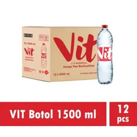 VIT Air Mineral DUS Gelas 200ml Botol 550ml Botol 1500ml (1 Dus) Botol 1500ml
