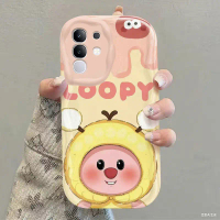 เคสโทรศัพท์ ดีไซน์สายรุ้งสีส้มน่ารัก เข้ากันได้กับ VIVO Y29, Y29S, Y29T, Y04, Y19S Pro, Y28, Y28S, Y