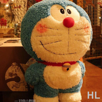 華隆興盛 買一送一多啦a夢公仔機器貓叮當貓藍胖子毛絨玩具生日禮物女玩偶