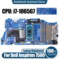 For Dell Inspiron 7500 Laptop Mainboard 19789-1 0DG9M2 i7-1065G7 Notebook Motherboard
