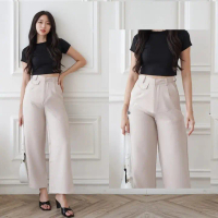 Classy Wear - Oro Pants Celana Kulot Panjang Wanita Loose Pants