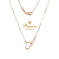 Kalung Emas Model Love PCH757041 Princess Jewellery 2,77 Gram