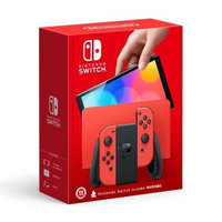 [現貨★領券再折]【贈鍵帽+收納包】Nintendo Switch OLED瑪利歐亮麗紅主機
