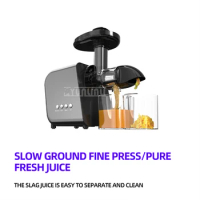 Slow Speed Crushing Juicer Automatic Orange Juicer Machine Household 250W Electric Juicer