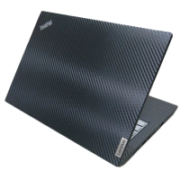 【Ezstick】Lenovo ThinkPad L14 Gen2 黑色卡夢紋機身貼(含上蓋貼、鍵盤週圍貼、底部貼)