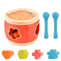 Toy Drums For Toddler Kids Musical Instruments Toys Portable Kids Drum Percussion Music Instrument For Boys Children Kids Age 6