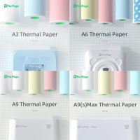 Peripage Official Self-Adhesive Thermal Paper Printable Sticker Label Papers Clear Print For Poooli Papeang Photo Printer Maker