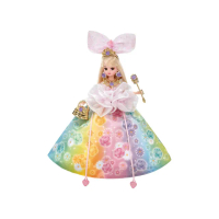 【TAKARA TOMY】Licca 莉卡娃娃 配件 夢境魔法緞帶虹彩花朵禮服(莉卡 55週年)