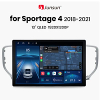 Junsun X7 MAX 13.1“ 2K AI Voice Wireless CarPlay Android Auto Car Radio for Kia Sportage 4 QL 2018-2021 Multimedia autoradio